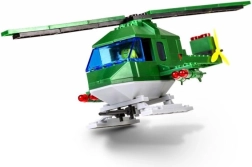 Cheva građevinski set helikopter – borbeni model s posadom