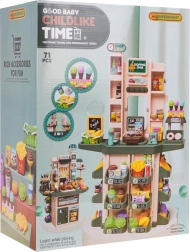 Dječji supermarket s funkcijom svjetla i zvuka + pribor