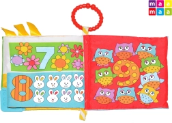 Tkanjena knjižica za bebe 15 × 15 cm