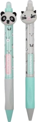 Brisiva olovka sa životinjama 2 kom ASTRA