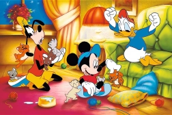 Trefl Puzzle Disney: Mickey Mouse i prijatelji 600 dijelova