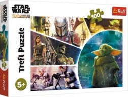 Slagalica STAR WARS: THE MANDALORIAN – Baby Yoda, 100 dijelova TREFL