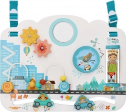 Drvena senzorna aktivna ploča Djeca svijeta