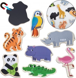 Viga drveni magneti – divlje životinje, 20 kom