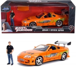 Brzi i žestoki Toyota Supra 1995 1:24 s figuricom Briana O’Connera