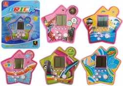 Džepna elektronička igra TETRIS u obliku zvijezde – ljubičasta