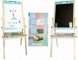 Drvena obostrana ploča 85 cm s dodacima