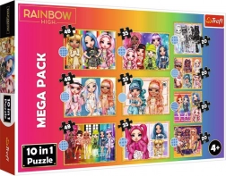 Trefl puzzle Rainbow High Mega Pack 10u1