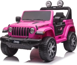 Dječji električni automobil BABY MIX JEEP WRANGLER RUBICON ružičasti