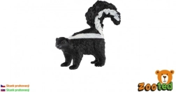 Plastična figurica prugastog skunka 5 cm