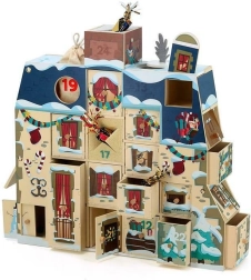 Vilac drveni adventski kalendar kućica