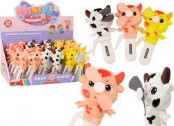 Ručni vjetrenjača Krava Mini vjetrenjača za djecu 3 boje