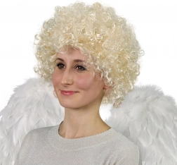 Kratka anđeoska perika s uvojcima
