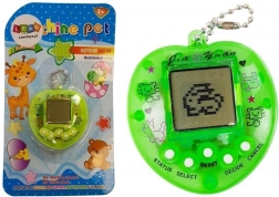 Elektronička igra TAMAGOTCHI zelena s kratkim lančićem