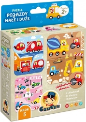 Puzzle vozila mala i velika – igra i puzzle u jednom