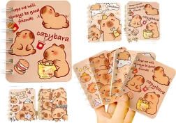 Kapibara Line Set bilježnica 4 kom A7