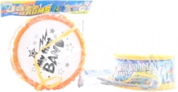 Dječji plastični bubanj s palicama 21 cm