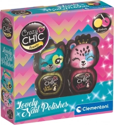 Clementoni Crazy Chic Beauty: set lakova za nokte Lovely – Set