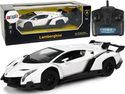Sportski auto R/C 1:24 Lamborghini Veneno White 2.4 G Svjetla