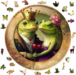 Drvene puzzle Ljubav i žabe 505 dijelova