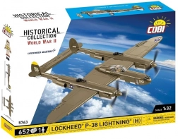 Konstrukcijski set Zrakoplov Lockheed P-38H Lightning