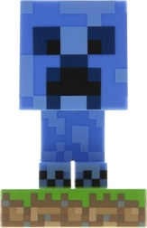 LED lampica MINECRAFT – creeper plava (10 cm)