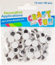 pokretne samoljepljive oči 80 kom