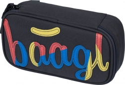 Baagl školska pernica Skate Logo mix