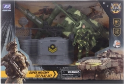 Vojni set s dronom, vojnikom i tenkom