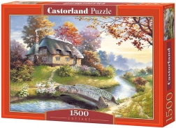 Puzzle Seoska kućica 1500 dijelova CASTORLAND