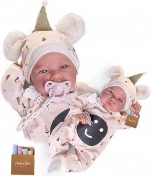 Realistična lutka beba Antonio Juan s mekim tekstilnim tijelom