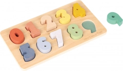 Drvene umetaljke puzzle - Brojevi 0 do 9