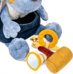 Tekstilna igračka s aktivnostima Psić Jules