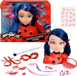 Styling glava MIRACULOUS LADYBUG Marinette Deluxe s dodacima