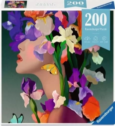 Ravensburger Puzzle Moment Cvjetna glava Iris 200 dijelova