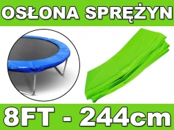 Zaštitni pokrov za opruge trampolina 244 cm (8 FT) – zeleni