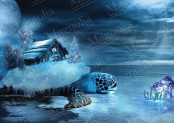 Slagalica kuća i kornjača 1000 dijelova