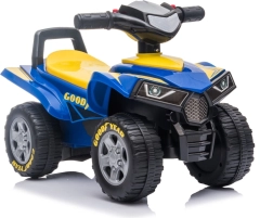 Children's ride-on quad bike with lights and sounds – Blue