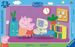 Slagalica 15 dijelova u okviru Peppa Pig