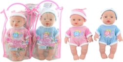 Lutka beba sa zvukom 24 cm u pidžami - 1 komad