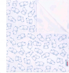 Vodootporna flanelska podloga NEW BABY – nilski konj