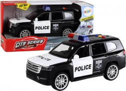 Policijski auto s efektima, otvarajućim vratima i mjerilom 1:14