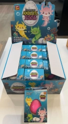 rastuće jaje s aksolotlom 6,5 cm