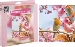 Dijamantno slikanje ptičica 20 × 20 cm
