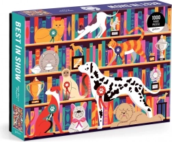 Puzzle Ljubimci na izložbi 1000 dijelova