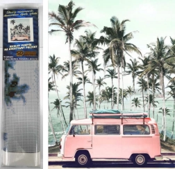 Dijamantno slikanje Ružičasti autobus 30x40 cm