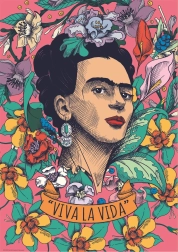 Educa puzzle Frida Kahlo: Viva la vida 500 dijelova