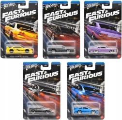 Hot Wheels Fast & Furious – kolekcionarski auti 1:64, mix modela