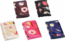 Stilski novčanik s džepom na čičak