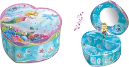 Srcolika kutija za nakit s vilom od Pecowarea s glazbenim mehanizmom